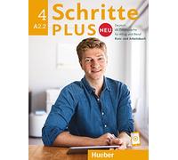 Schritte Plus Neu - sechsbandige Ausgabe: Kurs- und Arbeitsbuch A2.2 mit Audio