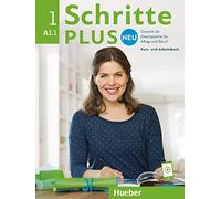 Schritte Plus Neu - sechsbandige Ausgabe: Kursbuch + Arbeitsbuch A1.1 mit Audi