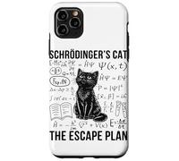 Schrodinger Cat Escape Plan Quantum Mechanics Physics Case for iPhone 11 Pro Max