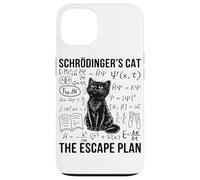 Schrodinger Cat Escape Plan Quantum Mechanics Physics Case for iPhone 13