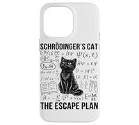 Schrodinger Cat Escape Plan Quantum Mechanics Physics Case for iPhone 14 Pro Max
