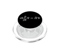 Schrodinger Equation Quantum Mechanics Wave Equation Physics PopSockets PopGrip for MagSafe