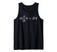 Schrodinger Equation Quantum Mechanics Wave Equation Physics Tank Top