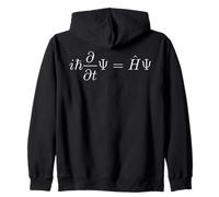 Schrodinger Equation Quantum Mechanics Wave Equation Physics Zip Hoodie