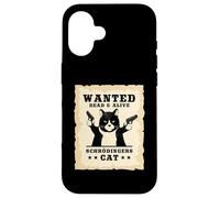 Schrodingers Cat Physics Paradox Quantum Mechanics Science Case for iPhone 16
