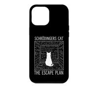 Schrodinger's Cat The Escape Plan Funny Science Cat Case for iPhone 12 Pro Max