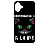Schrödingers Cat Dead Alive Quantum Physics Case for iPhone 16 Plus