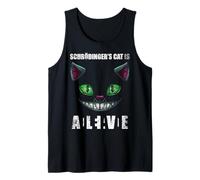 Schrödingers Cat Dead Alive Quantum Physics Tank Top