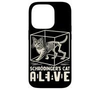 Schrödinger's Cat Dead And Alive Box Case for iPhone 14 Pro