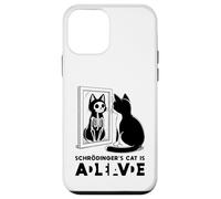 Schrödinger's Cat Dead And Alive Quantum Mechanics Physics Case for iPhone 12 mini