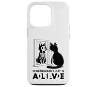 Schrödinger's Cat Dead And Alive Quantum Mechanics Physics Case for iPhone 13 Pro