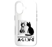 Schrödinger's Cat Dead And Alive Quantum Mechanics Physics Case for iPhone 17