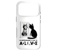 Schrödinger's Cat Dead And Alive Quantum Mechanics Physics Case for iPhone 17 Pro