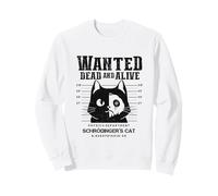Schrödinger's Cat Dead And Alive Quantum Physics Physicist Sweatshirt