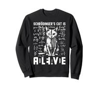 Schrödinger's Cat Dead And Alive Science Teacher Sweatshirt
