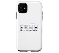 Schrödinger's Cat Design Quantum Superposition Paradox Case for iPhone 11