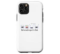 Schrödinger's Cat Design Quantum Superposition Paradox Case for iPhone 11 Pro