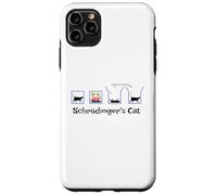 Schrödinger's Cat Design Quantum Superposition Paradox Case for iPhone 11 Pro Max