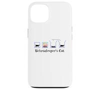 Schrödinger's Cat Design Quantum Superposition Paradox Case for iPhone 13