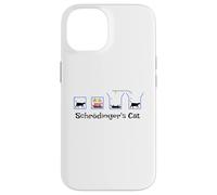 Schrödinger's Cat Design Quantum Superposition Paradox Case for iPhone 14