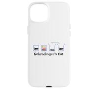 Schrödinger's Cat Design Quantum Superposition Paradox Case for iPhone 15 Plus