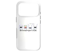 Schrödinger's Cat Design Quantum Superposition Paradox Case for iPhone 17 Pro