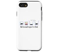 Schrödinger's Cat Design Quantum Superposition Paradox Case for iPhone SE (2020) / 7/8