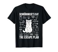 Schrödingers Cat Escape Plan Science Schrödinger's Cat T-Shirt