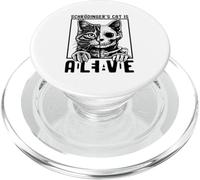Schrödingers Cat Is Alive Dead Quantum Paradox PopSockets PopGrip for MagSafe