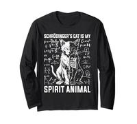 Schrödinger's Cat is My Spirit Animal Schrodinger's Cat Long Sleeve T-Shirt