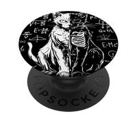 Schrödinger's Cat Is My Spirit Animal Schrodinger's Cat PopSockets Adhesive PopGrip
