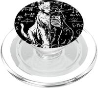 Schrödinger's Cat Is My Spirit Animal Schrodinger's Cat PopSockets PopGrip for MagSafe