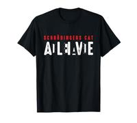 Schrödingers Cat Live Physics Cat Meow Gift T-Shirt