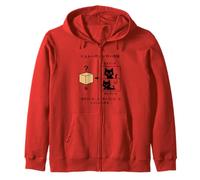 Schrödinger's Cat Quantum Physics Funny Science Geek Zip Hoodie