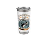 Schrödinger's Cat: The Escape Plan Physics Lover Stainless Steel Insulated Tumbler
