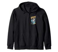 Schrödinger's Cat: The Escape Plan Physics Lover Zip Hoodie