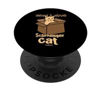 Schrödingers Katze Schrödingers Cat PopSockets Adhesive PopGrip