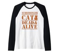 Schrödingers Katze Schrödingers Cat Raglan Baseball Tee