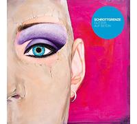 Schrottgrenze Glitzer auf Beton (Vinyl)