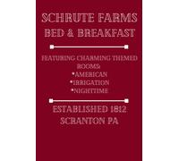 Schrute Farms Bed and Breakfast Daily Journal Inspired by The Office TV Show for Planner Memo Notebook Gift for Fans: Journals for Ultimate Fans of The Office