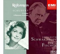 SCHUBERT: 12 LIEDER & 6 MOMENTS MUSICAUX NEW CD