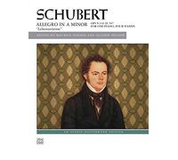 Schubert -- Allegro in A Minor, Op. 144 (""""Lebensstürme""""): For One Piano, Four Hands (Alfred Masterwork Edition)