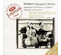 Schubert: Arpeggione Sonata/ Schumann: Funf Stucke im Volkston/ Debussy: Cello Sonata