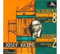 Schubert/Brahms - Symphony No.8/Symphony No. 2 (Krips, Wiener Symphoniker)