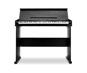 SCHUBERT Carnegy-61 - Electric Piano, Keyboard, 61 Keys, Velocity Response, 100 Rhythms, 136 Instruments, Speakers, Recording, Learning Function, Line Out, MIDI, Dual Function, Black