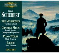 Schubert – Complete Symphonies, Chamber Works, Lieder & Piano Works