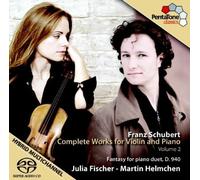 Schubert: Complete Works for Violin and Piano, Vol. 2 Hybrid SACD - DSD Edition by Julia Fischer, Martin Helmchen (2010) Audio CD