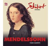 SCHUBERT ENSEMBLE - MENDELSSOHN PIA QUARTS 1-3 - CD - J3z
