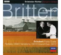 Schubert: Fantasy In F minor For Piano Duet; Grand Duo Sonata in C etc. By Sviatoslav Richter ,Benjamin Britten (2000-06-12)