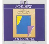 SCHUBERT,FRANZ - Piano Sonata / German Dances